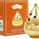 Shubhkart Indian Brass akhand Oil Lamp / Diya / Puja Deepak, deepam / Deep - Akhand Diya