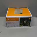 GIGALUMI 6 Pack, Solar Landscape Lights Warm White, Super Bright High Lumen Waterproof Metal Automatic Solar Pathway Yard Lights for Path, Garden, Lawn, Patio and Walkway (Brown)