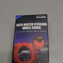 Heated Steering Wheel Cover,15" 12V Steering Wheel Warmer Heated Steering Wheel Protector Cover for Winter Universal,Suitable for Standard Size Cars, Trucks, Vans, SUV1