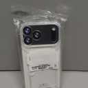 AICase Compatible with iPhone 17 Pro Max Case with Card Holder Clear, Slim Thin Lightweight Transparent Wallet TPU Protective Phone Case with Credit Card Slot Compatible with iPhone 17 ProMax