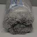 AROGAN 24x60 Inch Long Bathroom Runner Rug, Luxury Thick Soft and Absorbent Microfiber Non Slip Bath Mat, Rubber Backing Quick Dry Rugs Carpets, Machine Washable Plush Mats for Shower Floor, Grey