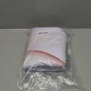 Blush Pink Ribbon Bow Arch Backdrop Cover Sweet Girls Birthday Party Baby Shower Cover Arched Wall Background Decor Backdrops 2-Sided 4x7.2ft