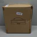 Motion Sensor Outdoor Flush Mount Ceiling Light, Modern Farmhouse Ceiling Lights with Clear Glass, Matte Black Industrial Iron Light Fixtures for Entryway Garage Hallway Patio Porch