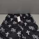 Bloonexus Mens Athletic Mesh Shorts Quick Dry Lightweight Adjustable Graphic Pockets Basketball Workout Running Soccer Size L