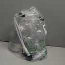 Laundry Detergent Dispenser for Laundry Room - Two Half Gallon Glass Jugs for Fabric Softener Dispenser, Liquid Laundry Soap Dispenser and Bleach - 64 oz. Black Commercial Liquid Pump Dispenser