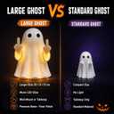 Halloween Ghost Flipping Finger Night Light up,Halloween Lamp