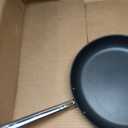 Misen Carbon Nonstick Skillet - Nitrided Carbon Steel - Professional Alternative to Teflon - 1100F High Heat Ready - Easy Release - Induction, Oven, & Grill Safe - 12 Inch