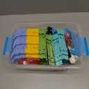 VESPRO 100PCS Kids Car Track Set - 4 Series Toddler Puzzle Racer Play Set, Educational Toys for Boys and Girls Ages 3+