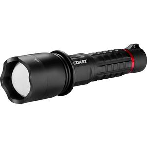 Coast XP20R 4000 Lumen USB-C Rechargeable LED Flashlight with Slide Focus and Pure Beam Focusing Optic, 5 Light Modes