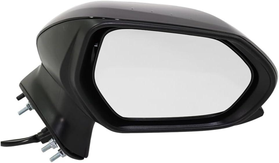 KarParts360 For Toyota Camry 2018-2024 Door Mirror Assembly Passenger Side | Power | Gloss Finish | Non-Heated | Replacement For 87910-06800 | 87915-33030-C0 | TO1321366