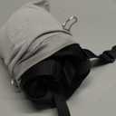 Travel Pillow Combo with Chin Strap, Airplane Pillows with 3D Eye Mask for Sleeping, 360 Support Plane Head Strap for All Plane Seats, Long Flights Essentials, Stop Bobblehead, Black