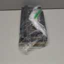 Side Table for Small Spaces, Narrow End Table with Magazine Holder, 2 in 1 Design Slim Side Table, Skinny Nightstand for Living Room Bedroom, Thin Side Magazine Table, Rustic Brown