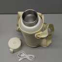 Portable Bottle Warmer for Travel, 20 oz Large Capacity Bottle Warmer On The Go, 10400mAh Long-Lasting Battery&Super Fast Charging in 2.5 Hours, Fast Heating for Breastmilk, Formula, Water