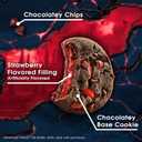 CHIPS AHOY! Stranger Things Chewy Chocolatey Strawberry-Flavored Filled Soft Cookies, Limited Edition, 9.9 oz