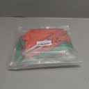 Jetec 2 Pcs 74"x55" Worship Flags for Dance Church Praise Dance Flag with Flexible Rod Semicircle Angel Wing for Outdoor Stage Performance Religious Activities(Green Red Purple,Gradient Colors)