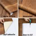Decoroom Wood Grain Contact Paper Peel and Stick, Vintage Thicken Wood Contact Paper for Cabinets Furniture, Natural Wallpaper Self-Adhesive Removable Waterproof Vinyl Film 24in X 197 in