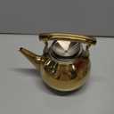 DOITOOL Stainless Steel Tea Kettle for Stove Top Boiling with Built-in Filter and Comfortable Handle 7.48X7.08X5.11 Inch Home and Restaurant Use (Golden)