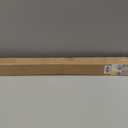 UNISHADES no Drill Cordless Roman Shades for Windows, 36" W 64" H - 100% Blackout - Linen - Mist White