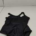 Athletic One Piece Swimsuits for Women Tummy Control Bathing Suits or Teen Girls Swimwear Size XL, Black