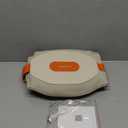 Portable Heating Pad for Back, Cordless Wearable Heat Belt with Massager for Lower Back Pain Relief, Battery Powered 8000 mAh Rechargeable, MAXwarm 3.0, Gift for Women Men 90-310 lbs (Beige)