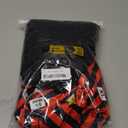 Pirate Costume Women Renaissance Shirt Dress with Head Scarf Halloween Pirate Queen Outfit, Black, X-Large