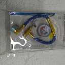 Performance Tool W83139 Self-Sealing R1234YF Refrigerant Can Recharging Hose and Gauge