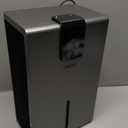 Dehumidifier for Home, 98OZ Tank Water,(1000 sq.ft) Dehumidifier for Bathroom,Badroom,Basement,with Auto Shut Off, 7 Color LED,Gray