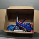 Huffy Toddler 3-Wheel Scooter for Kids, Multiple Colors & Licensed Character Graphics, Ages 3+, Durable Steel Frame, Wide Non-Slip Deck, Stable Lean-to-Steer Design, Light-Up Options, Girls/Boys (Paw Patrol | Blue)