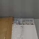 Double Laundry Hamper with Wheels and Lid, 120L Handwoven Laundry Basket