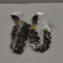 Boho Hair For Braiding Deep Wave Human Braiding Hair 100g 16 Inch #4 Bulk Human Hair Braiding Hair for Boho Braids Knotless 12A Water Wave Bohemian 2 Bundles (#BD 4 Brown)