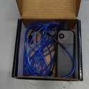 JIGUOOR EL Wire Battery Pack 9.8ft / 3m Bright Neon Light Strip 360 Illumination Neon Tube Rope Lights for DIY, Festival, Party Decoration, Pub, Halloween, Chrismas. (9.8ft / 3m, Blue)