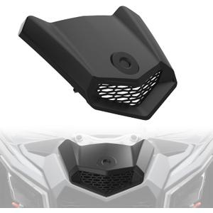Hood Scoop with Mesh for Can-Am Maverick X3,Black Front Hood Cover with Grill Vents for Maverick X3/X3 MAX Turbo R XDS 2017-2025 Accessories, Enhanced Airflow Engine Cooling,Replace 705014313