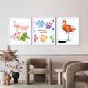 KTKDE 10x12 Picture Frame Set of 3,White Wooden frames, Vertical & Horizontal Wall Hanging for Wall or Tapletop Display,Studio Gallery Photo Frame for Photos, Posters & Art Prints