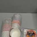 Dandat 96 Pieces Basketball Hoop Snack Cups Basketball Themed Party Supplies Disposable Treat Paper Cups Cute Ice Cream Bowls for Party Decorations Birthday Favors