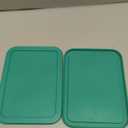 Replacement Lid for Pyrex Plastic Turqoise Cover 3 Cup (5.75" x 7.75") Bowl Rectangle 7210-PC (2-Pack)