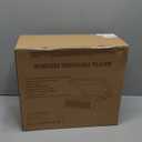 Vinyl Record Player Turntable with Built-in Bluetooth Receiver & 2 Stereo Speakers, 3 Speed 3 Size Portable Retro Record Player for Entertainment and Home Decoration (Brown)