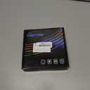 Acrylic Interior Car LED Strip Light with 6mm Sewing Edge - 43.3 inches Ambient Lighting Kits, Neon LED Strip Light(110CM/43.3IN, Blue)