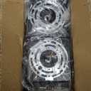 Rustic Wall Sconces Fixtures with Plug in Cord, Set of Two Indoor Vintage Rattan Wall Light Industrial Lamp Fixture Farmhouse Metal Sconces Light for Bedroom Bedside Living Room (2 PACK)