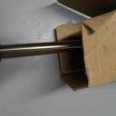 Ivilon Tension Curtain Rod - Spring Tension Rod for Windows or Shower, 36 to 54 Inch. Warm Gold