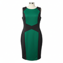 VFSHOW Womens Front Zipper Work Business Office Bodycon Dress Elegant Professional Career Church Party Pencil Sheath Dress Size XL