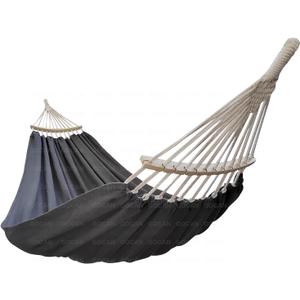 GOCAN Double Hammock 2 Person Extra Large 220x150cm Total Length 330cm Load 500lb Canvas Cotton Hammock for Patio Porch Garden Backyard Lounging Outdoor and Indoor with Removable Spreader bar