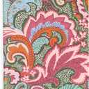 Set of 2 Soft Bound 6.25" x 4" Mini Stitched Notebooks (Leaf Me Not Paisley)