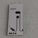 Sony WI-C100 Wireless in-Ear Bluetooth Headphones with Built-in Microphone, Black