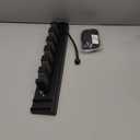 SPIRRELAB Fishing Rod Holder for Truck Tailgate – Holds 6 Rods with Foam Protection & Secure Straps – Easy to Install Pickup Truck Bed Pole Holders