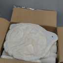 Wang Xin Three Layer Cat Tree with Cat Condo Scratch Pad and Two Hammocks,Beige (Small)