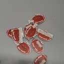 Thyle 20 Set Football Christmas Ornaments Wooden Football Hanging Ornaments for Christmas Tree with Inspirational Card Sports Lover Gifts for Team Holiday Party Xmas Home Supplies, 5 Style