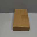 Yangbaga Toilet Paper Holder Black Matte with Wooden Shelf-Bathroom Toilet Tissue Roll Holder Wall Mount with Self Adhesive and Screw for Small Items,Tissue Holder for Bathroom Kitchen Office Bedroom