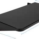 Stanbroil Folding Front Shelf for Traeger 20 Series, Tailgater, Renegade Pellet Grills, Grill Accessories for Traeger BAC361 Folding Shelf, Black