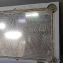 Besdomus Bathroom Pivot Wall Mirror: 20"x30" Gold Vanity Tempered Mirrors