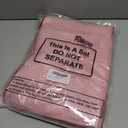 FuWeave 3 Pcs Valentine's Day Hand Towels Happy Valentine Day Pink Heart Embroidered Decorative Towels 13.4X 29.1 Inch 100% Cotton Absorbent Soft Decor Housewarming Gift